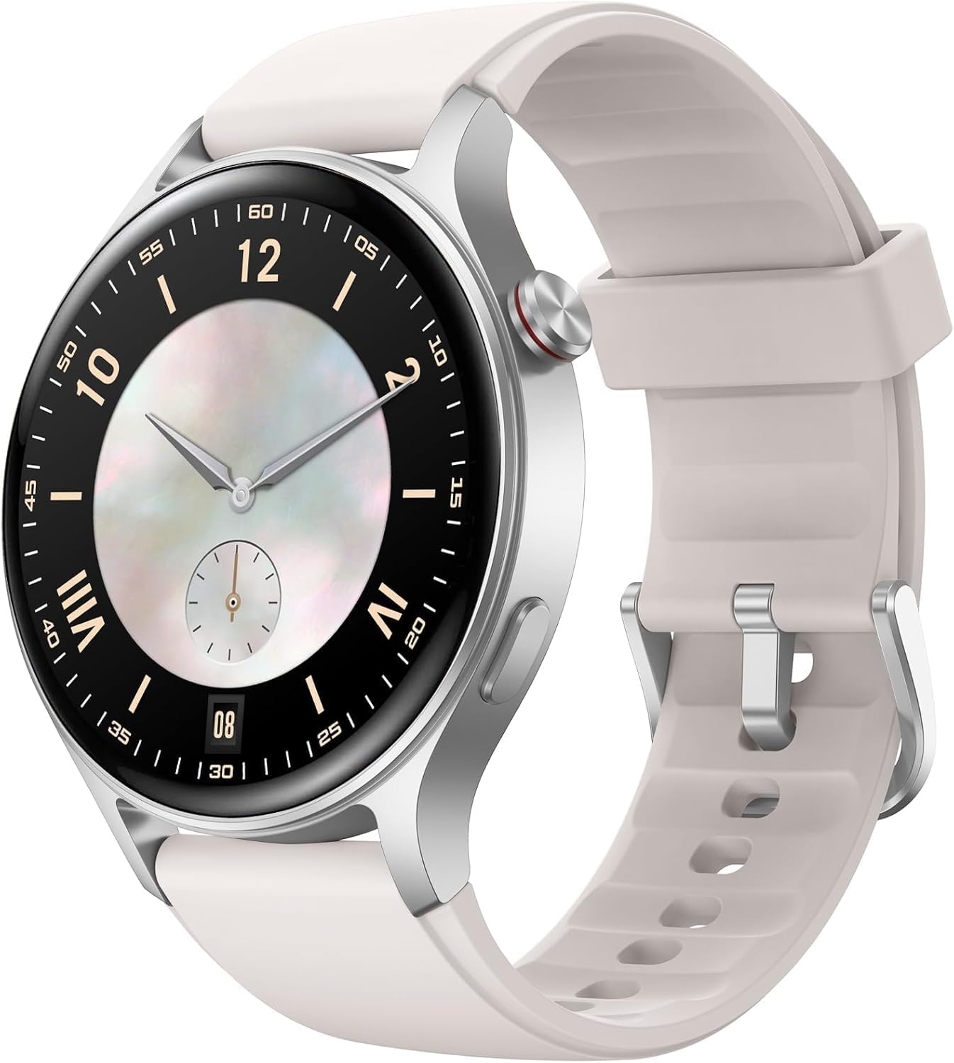 Women Smart Watch: 1.3" AMOLED Call Answer, Heart Rate/SpO₂, 3ATM Waterproof, Sleep Tracker
