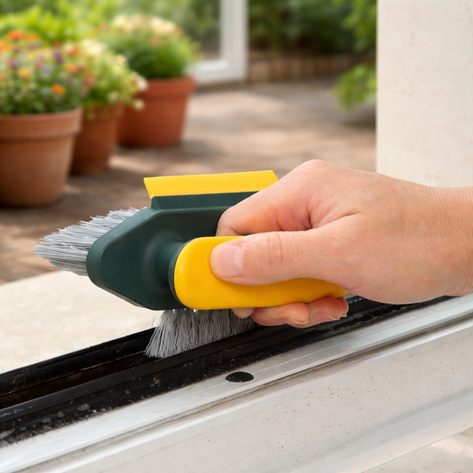 3-in-1 Crevice Cleaning Brush with Squeegee